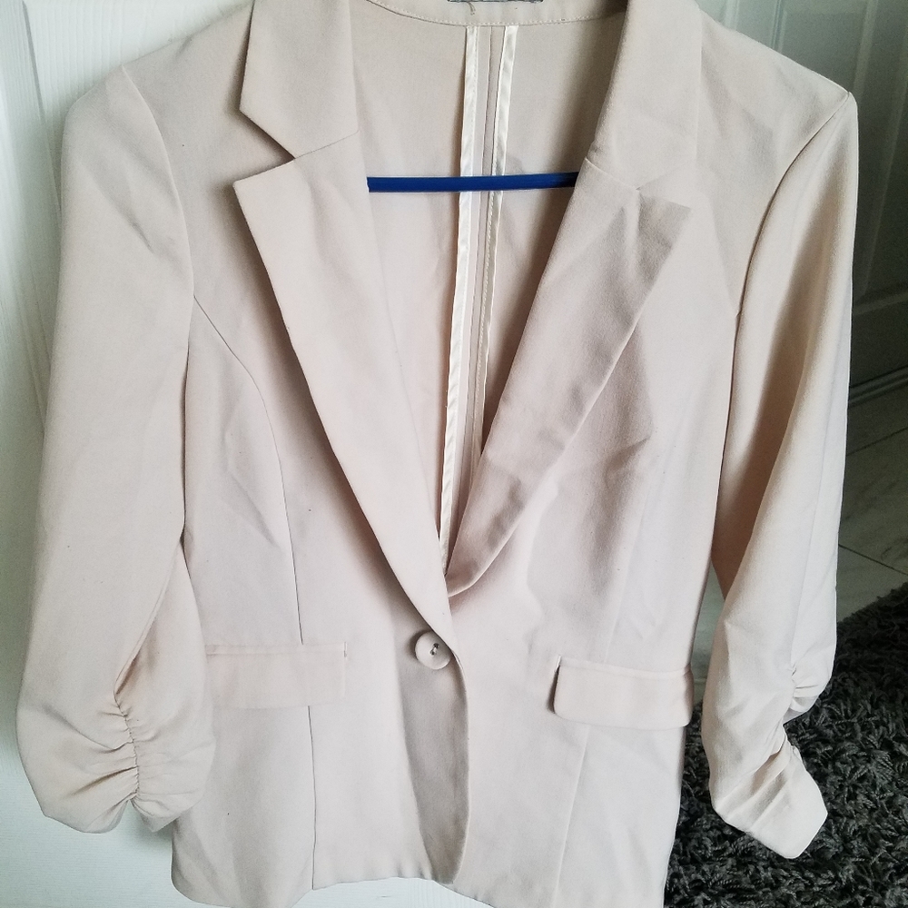 Cream Blazer